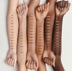 MAC Studio Fix Fluid beige NC16 shade swatch for correct match