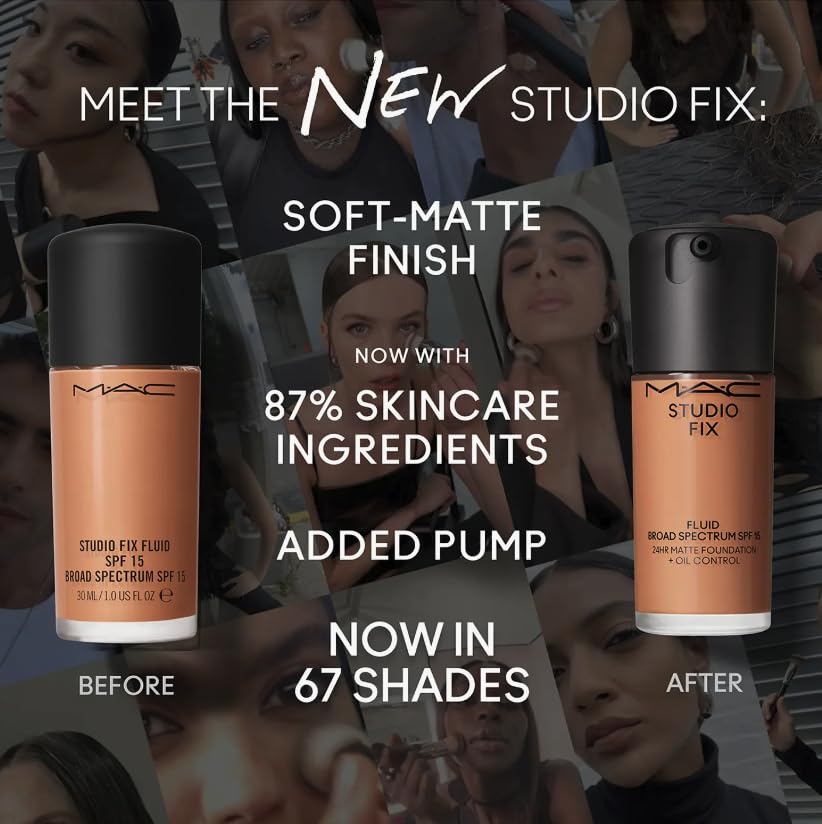 MAC Studio Fix Fluid sugar kelp extract aids oil balance and balanced complexion