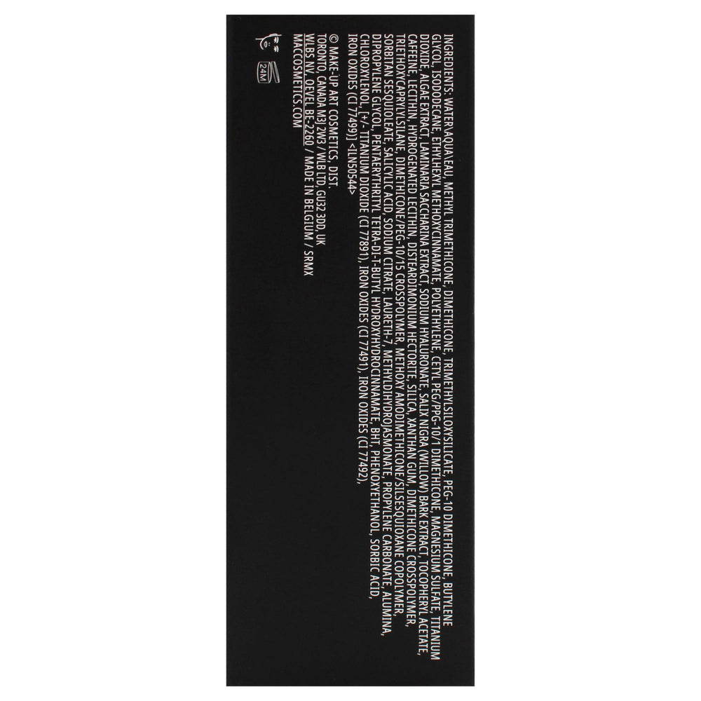 MAC Studio Fix Fluid SPF15 lifestyle shot illustrates confident, day-long wear