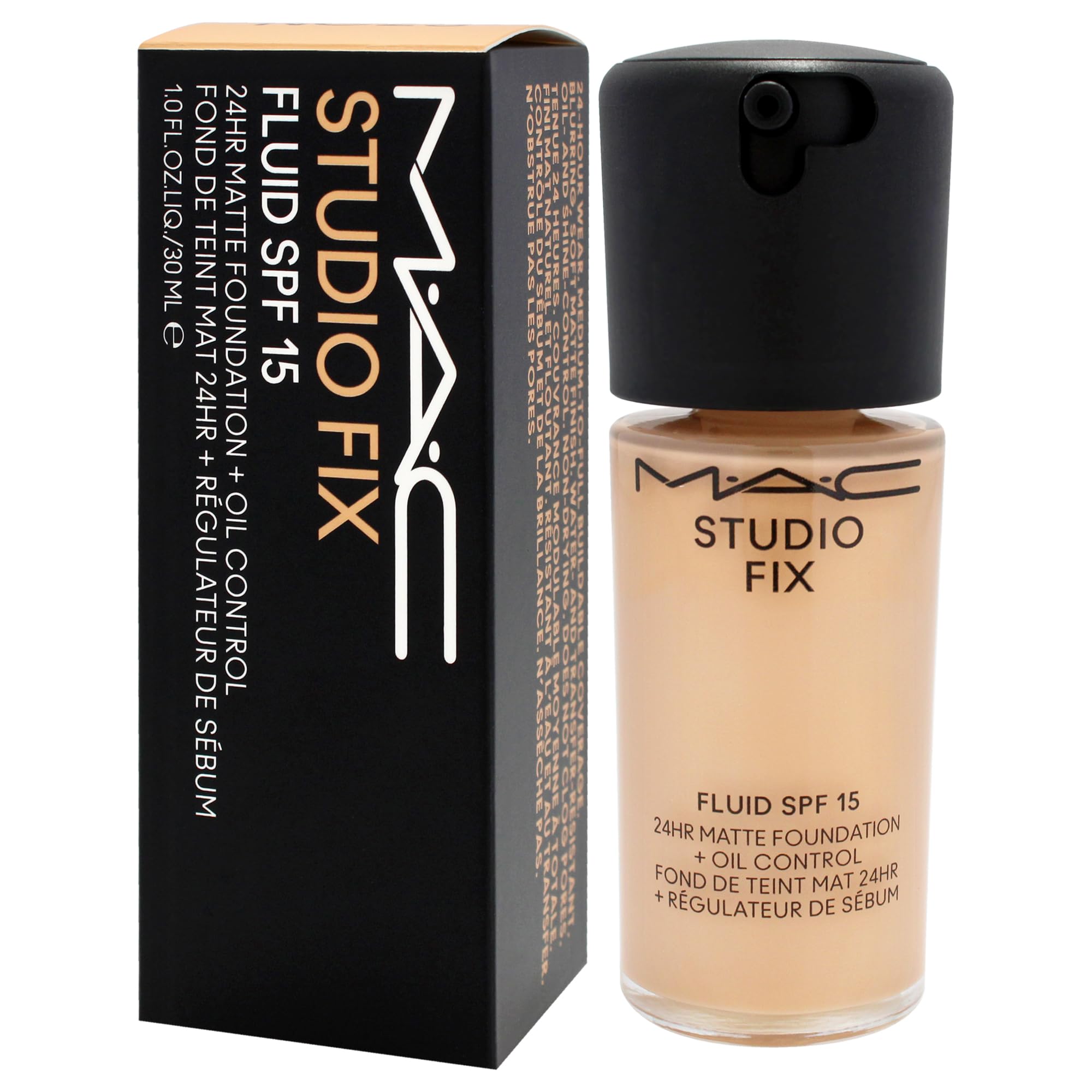 MAC Studio Fix Fluid SPF15 swatches on skin reveal buildable coverage and natural finish