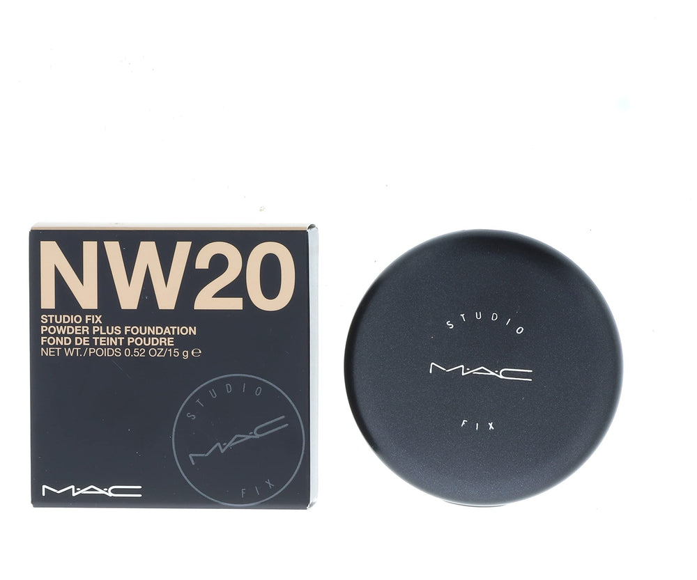 MAC Studio Fix NW20 shade-swatch—color-true match under real-world lighting.