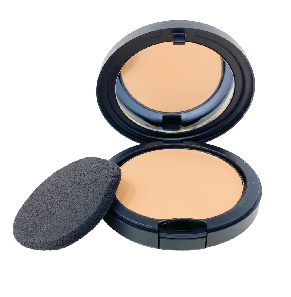 MAC Studio Fix Powder Plus Foundation blur-matte finish for refined skin texture