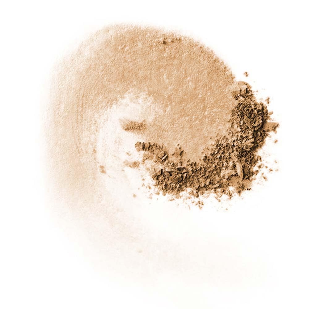 MAC powder application scene highlighting subtle texture and finish