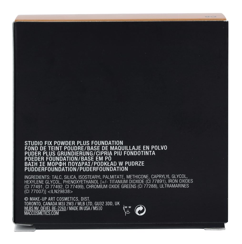 MAC Studio Fix delivers velvety texture for breathable, color-true coverage.