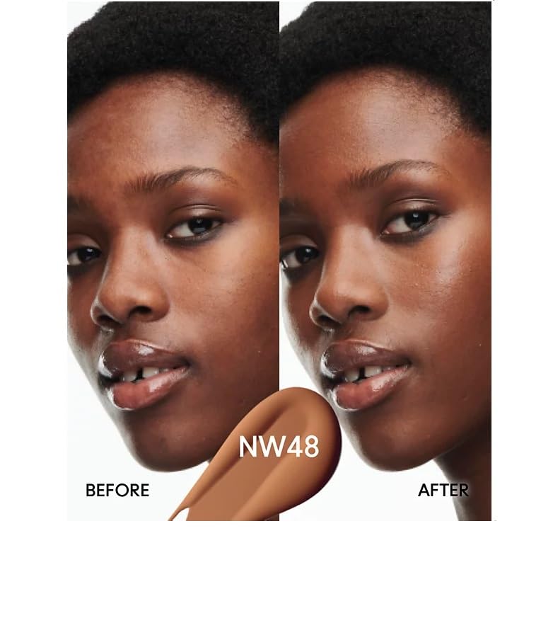 MAC Studio Radiance foundation swatch on skin delivering even tone and subtle glow
