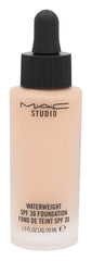 MAC Studio Waterweight Foundation NC20 pump dispenser ready for smooth application