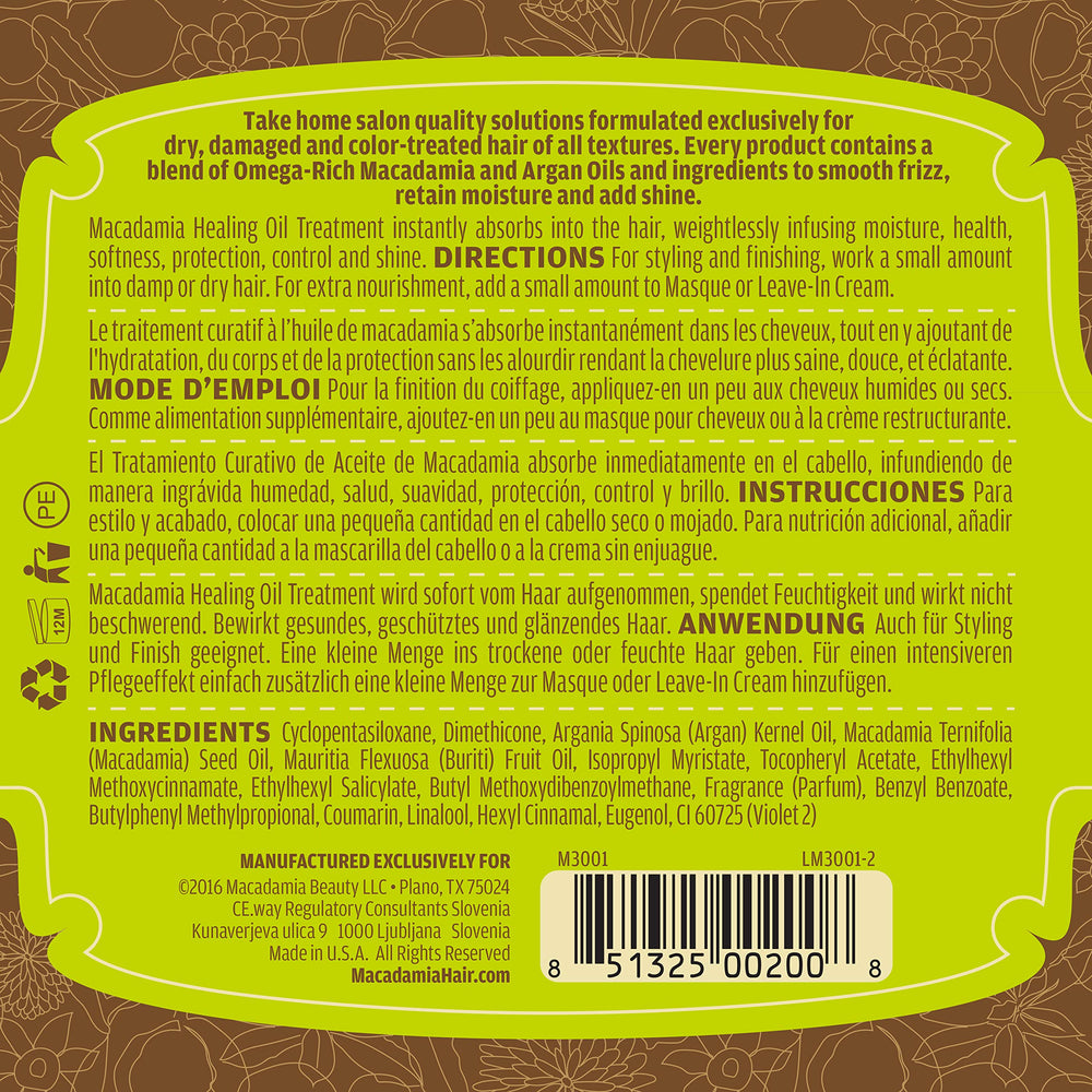 Ingredient focus on omega-rich macadamia and omega-9 argan oils