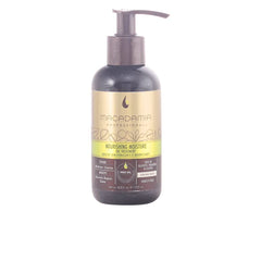 Macadamia Professional Nourishing Repair Oil Treatment bottle pour for silky, protected hair color and frizz control