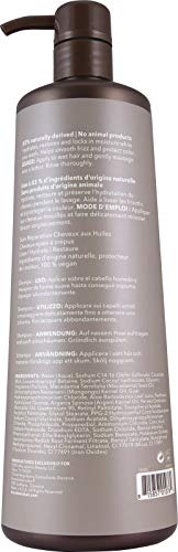 Macadamia Professional Ultra Rich Moisture Shampoo bottle-back; paraben-free formula details.