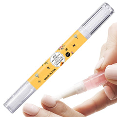 Close-up of the Maccibelle oil pen tip for cuticle care