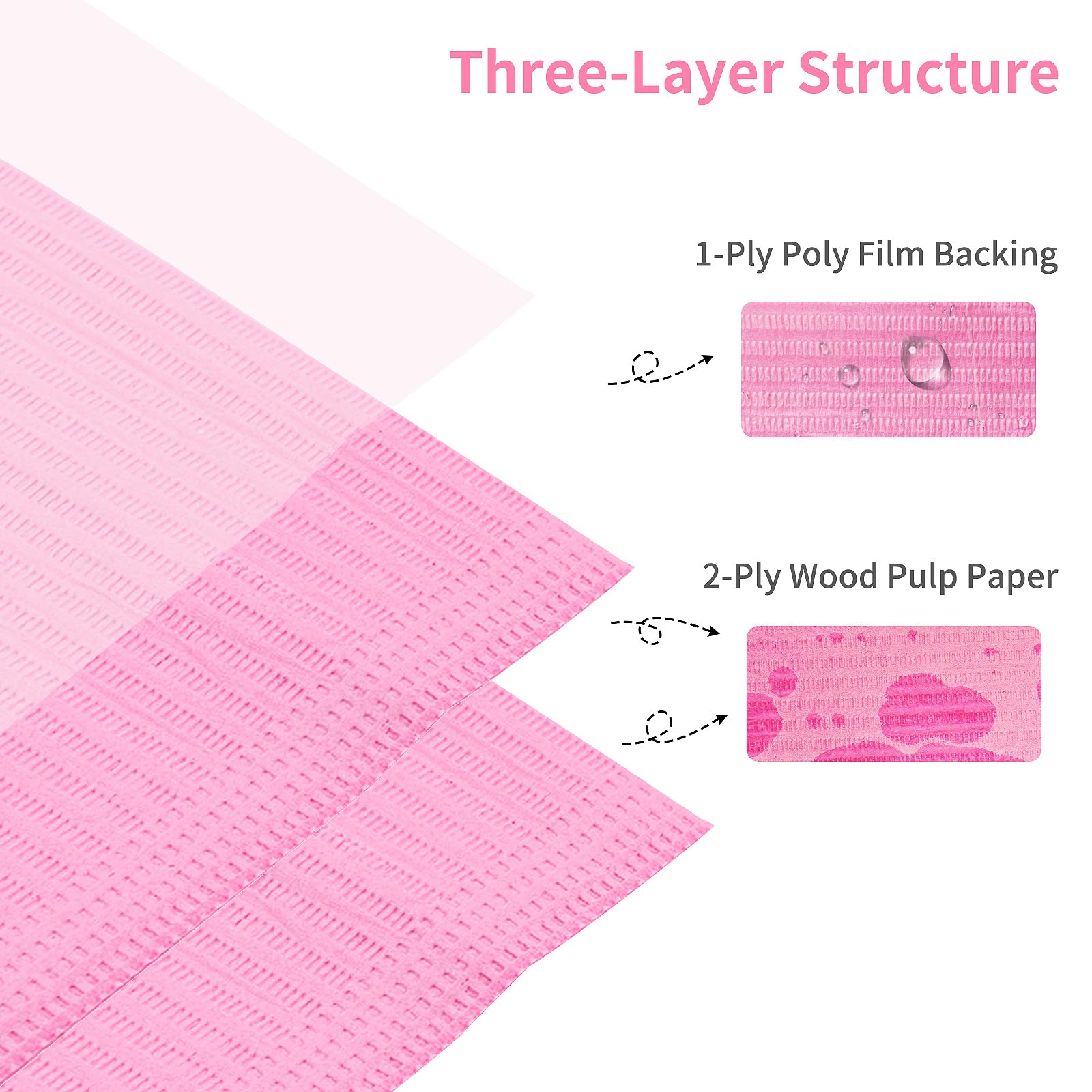 Machine-Ya nail mat soft wood pulp surface for comfortable salon experiences.