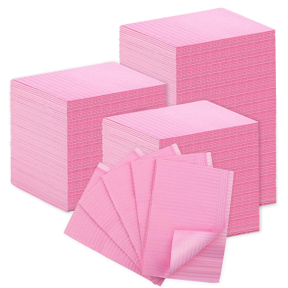 Machine-Ya nail mat 240pcs foldable protects work surface during manicures.