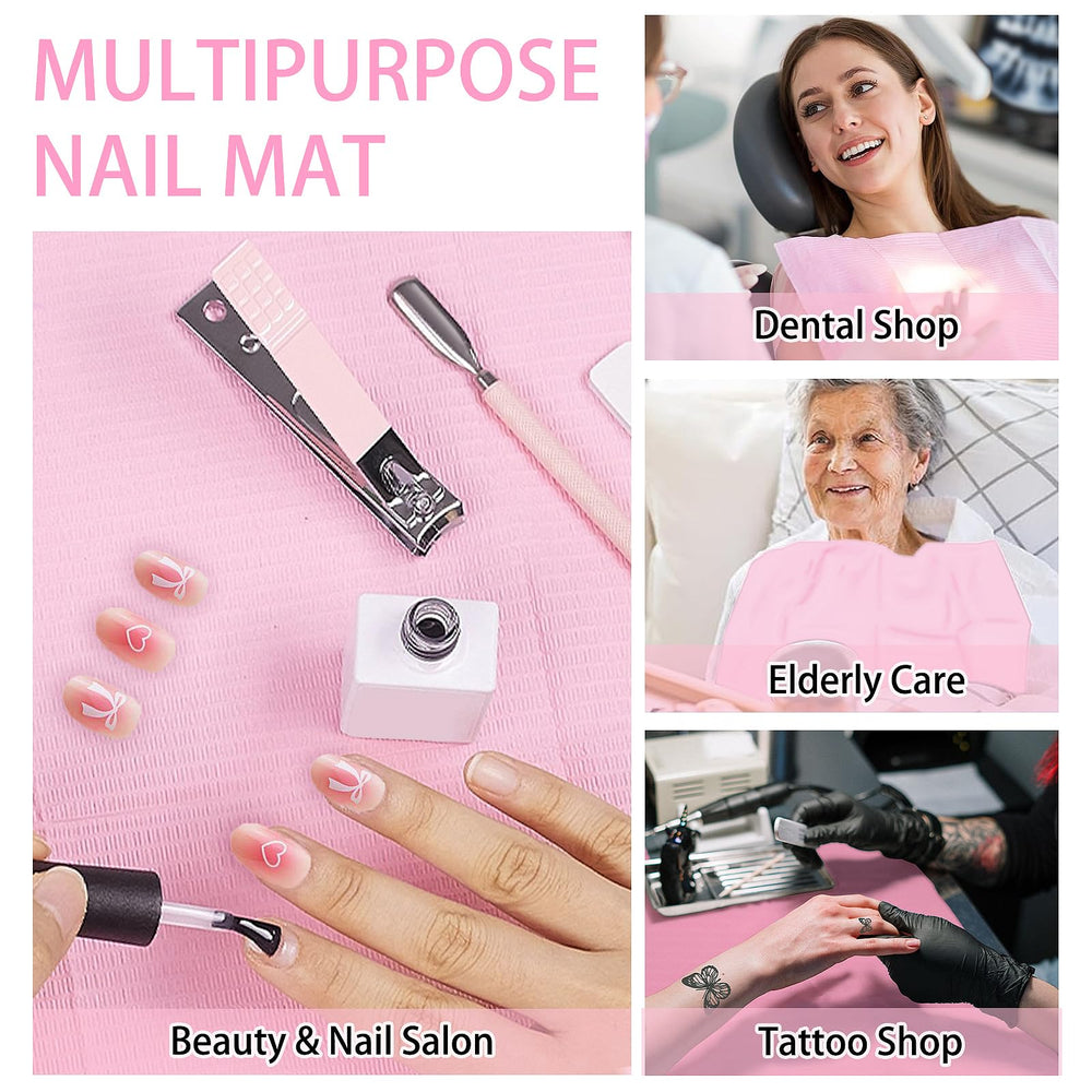 Machine-Ya Nail Mats suit beauty, dental, tattoo studios and home DIY use.