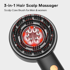 MACNJO oil applicator brush distributes scalp oil evenly.