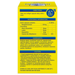 MacuShield pack 90 bottle highlighting convenient one-a-day eye vitamin.