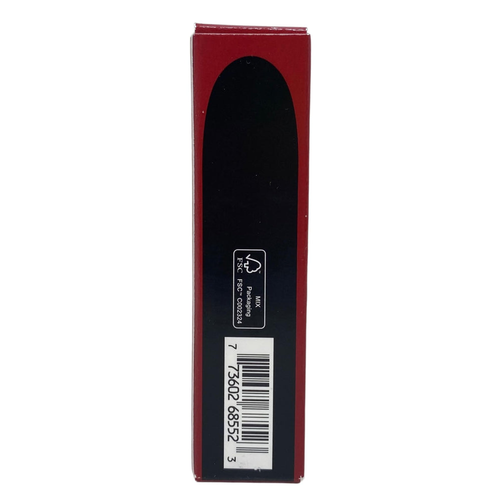 MACximal Matte Lipstick packaging close-up highlights luxe, travel-friendly design.