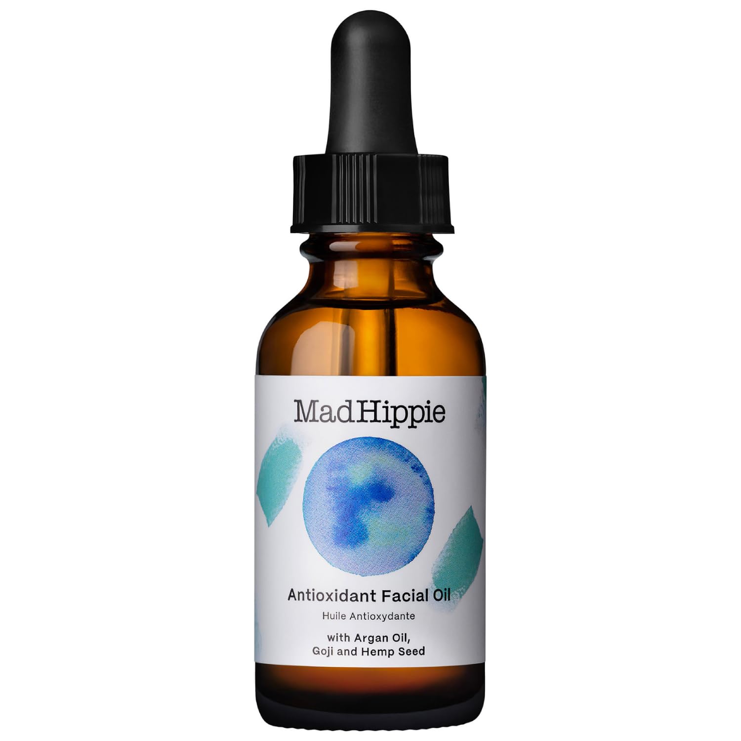 Mad Hippie antioxidant oil argan blend promotes soft, smooth skin in bottle
