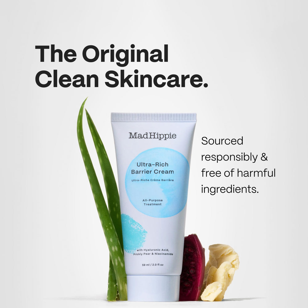 Mad Hippie barrier cream travel-friendly tube ready for travel