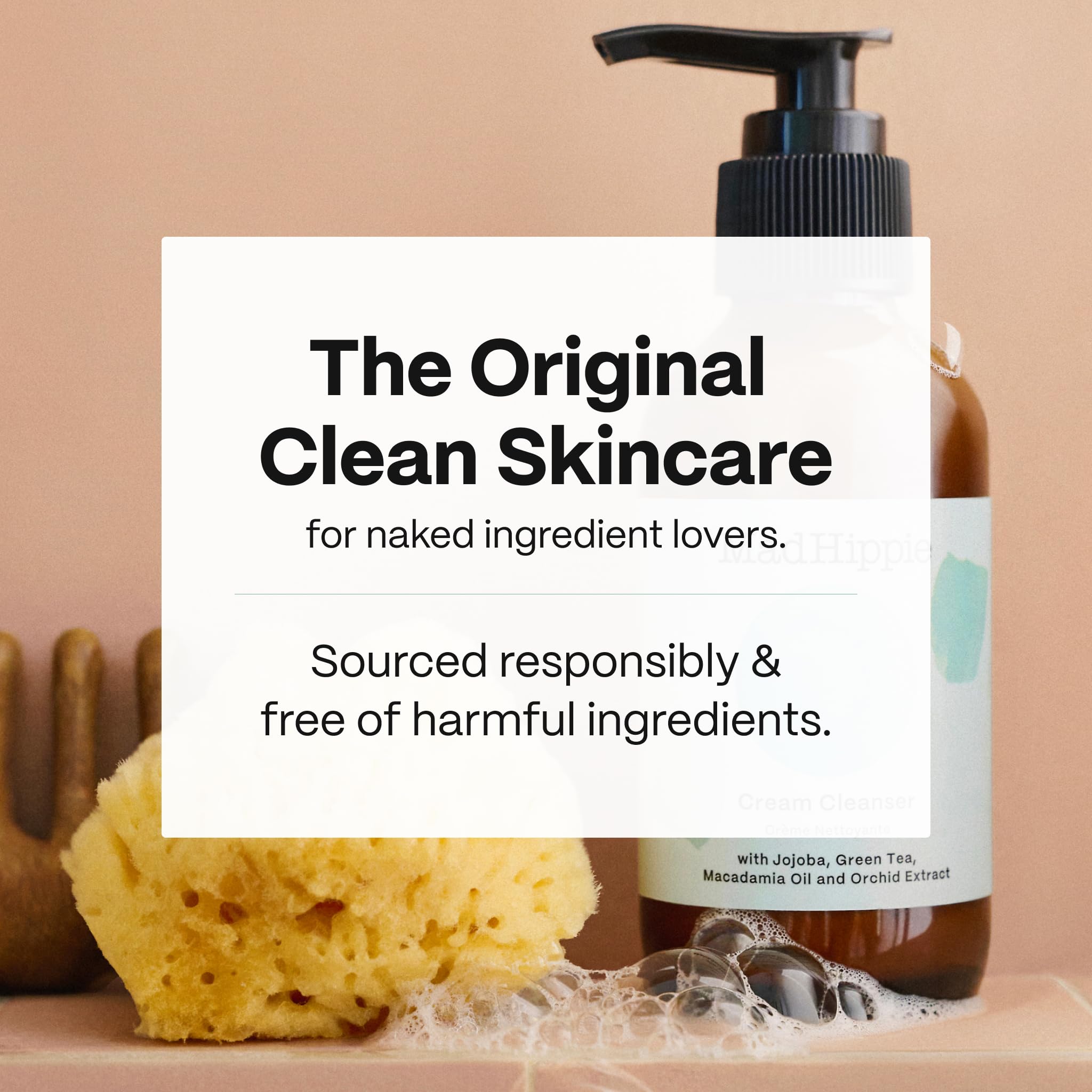 Mad Hippie Cream Cleanser application massage demonstrates a 20-second routine for daily use