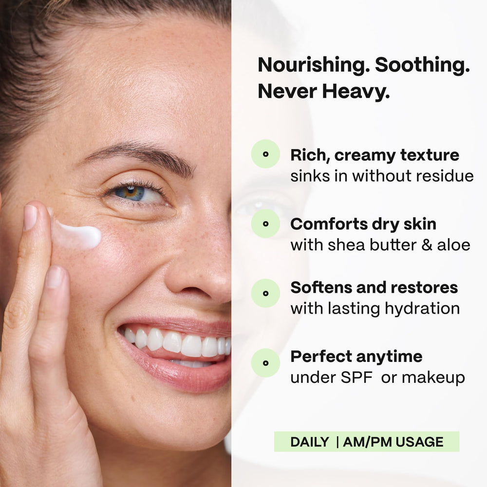 Mad Hippie Face Cream jar with argan oil illustrates nourishing moisture.
