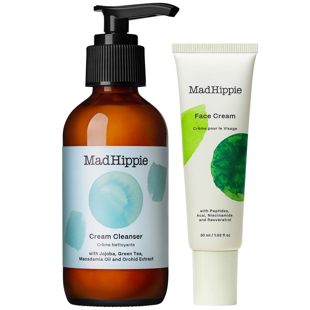 Mad Hippie Face Cream jar front highlighting daily hydration for the skin