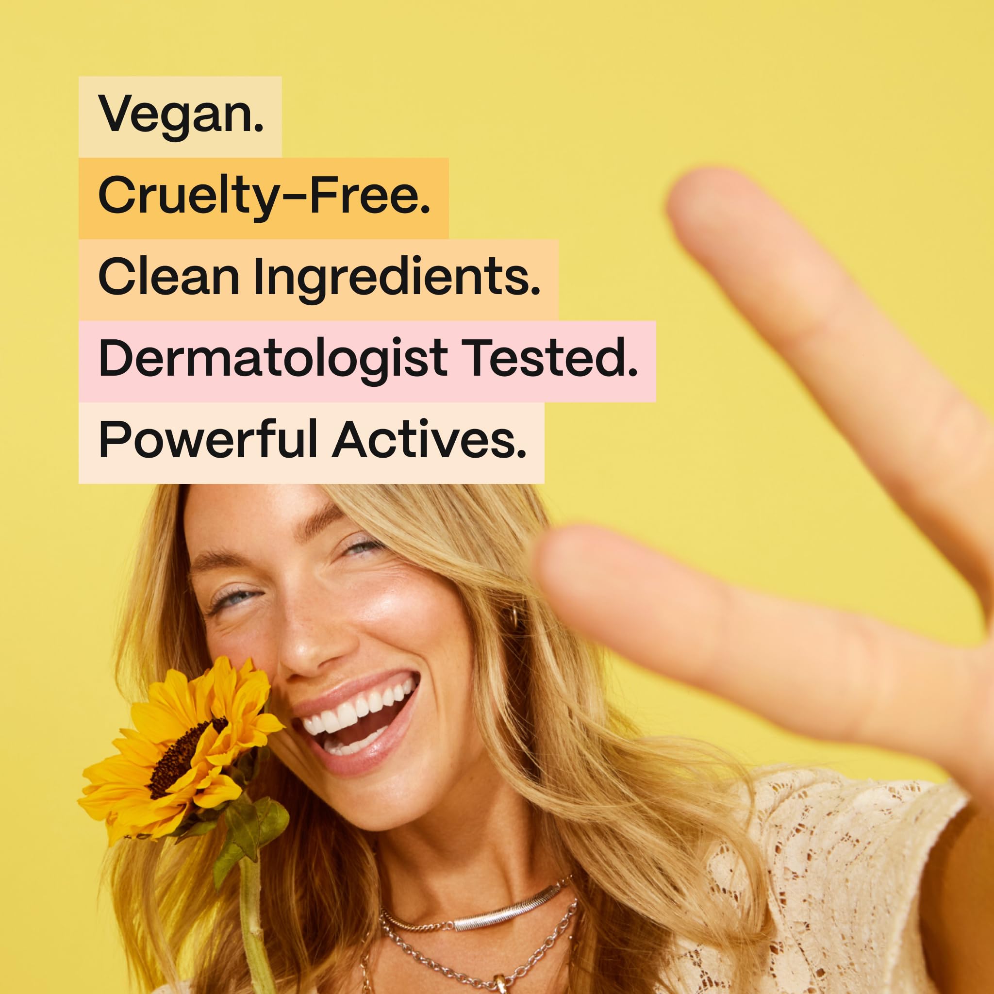 Mad Hippie packaging features vegan and non-GMO icons.