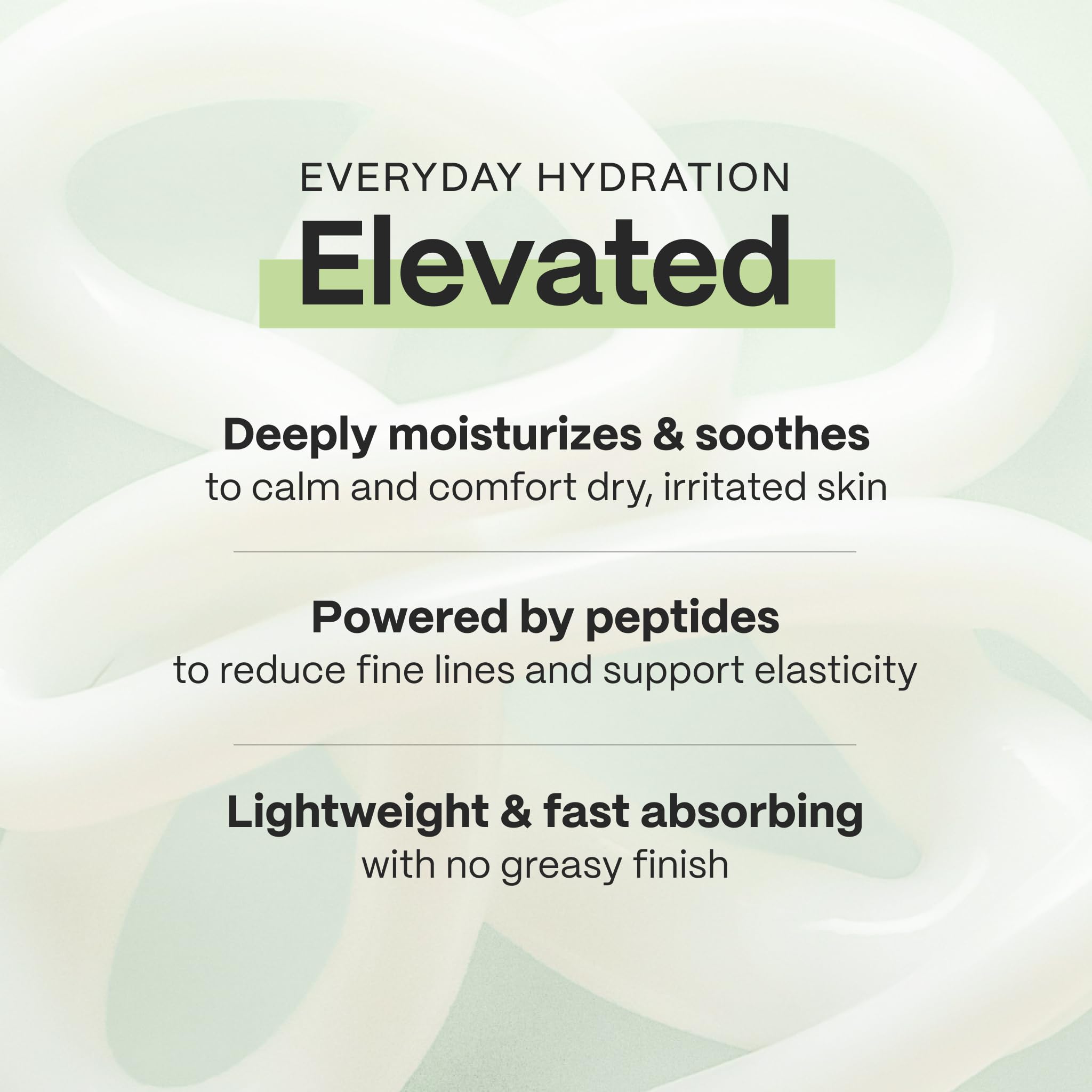 Mad Hippie Face Cream texture swatch shows quick-absorbing moisture.