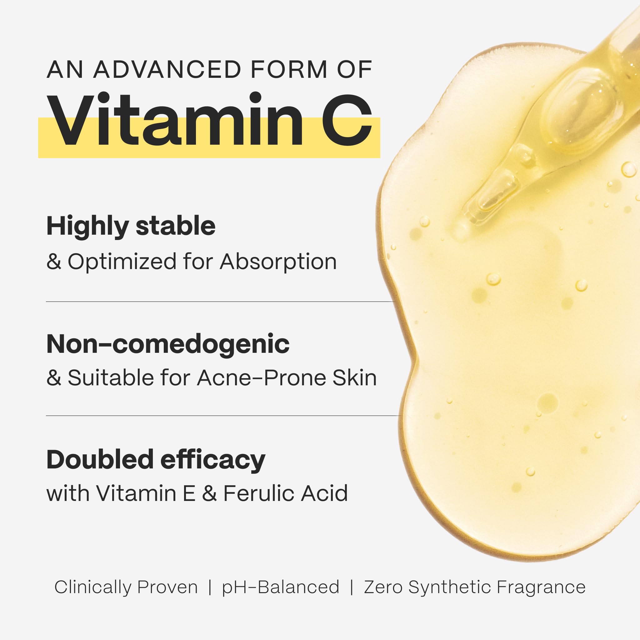 Mad Hippie Vitamin C Serum applied to skin for even tone
