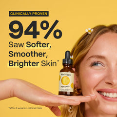 Mad Hippie Vitamin C Serum bottle showcasing brightening potential.