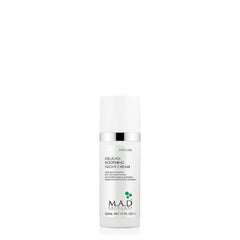 M.A.D Skincare Delicate Soothing Night Cream jar for calm, soothed skin overnight