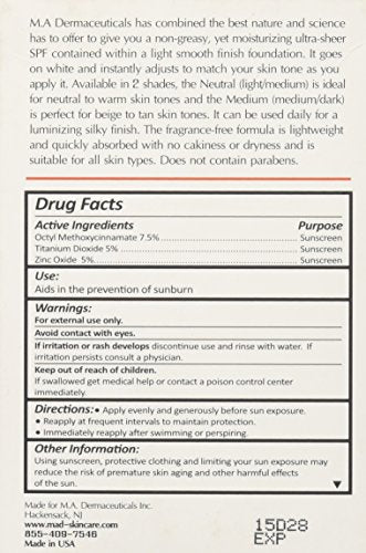 M.A.D Skincare Photo Guard SPF 50 packaging shown for on-the-go use.