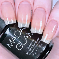 Madam Glam cruelty-free seal beside the bottle for ethical beauty