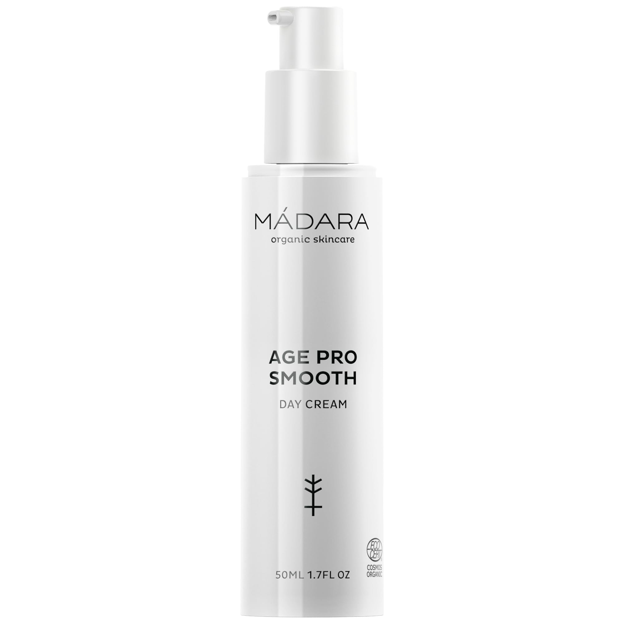 MADARA AGE PRO Smooth Day Cream jar close-up highlighting texture
