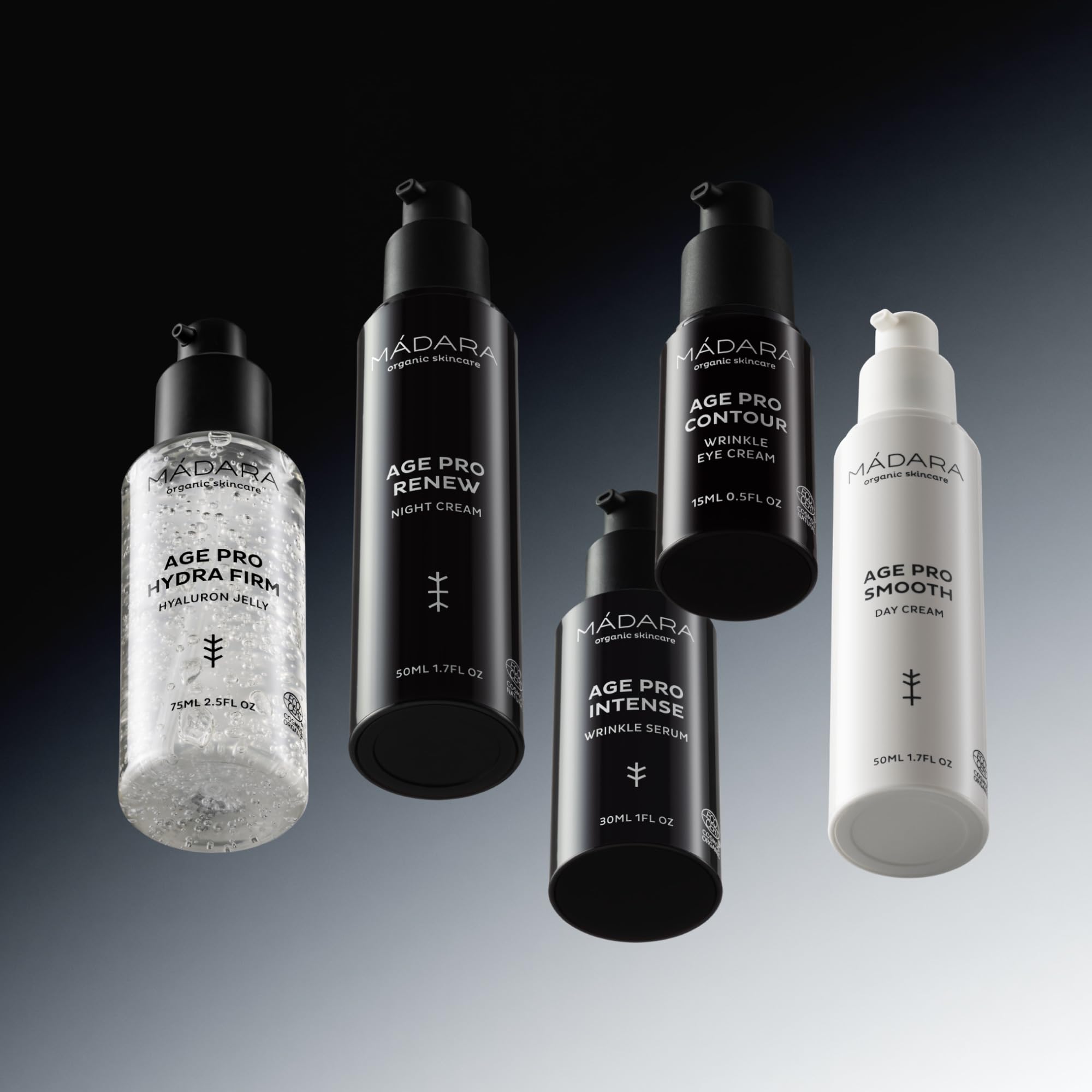 MADARA AGE PRO Smooth Day Cream after-use skin with refreshed glow