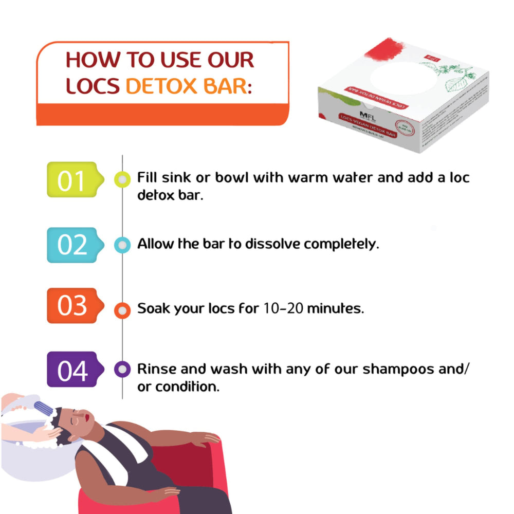 Foamy lather from Made For Locs Detox Bar demonstrates thorough cleansing