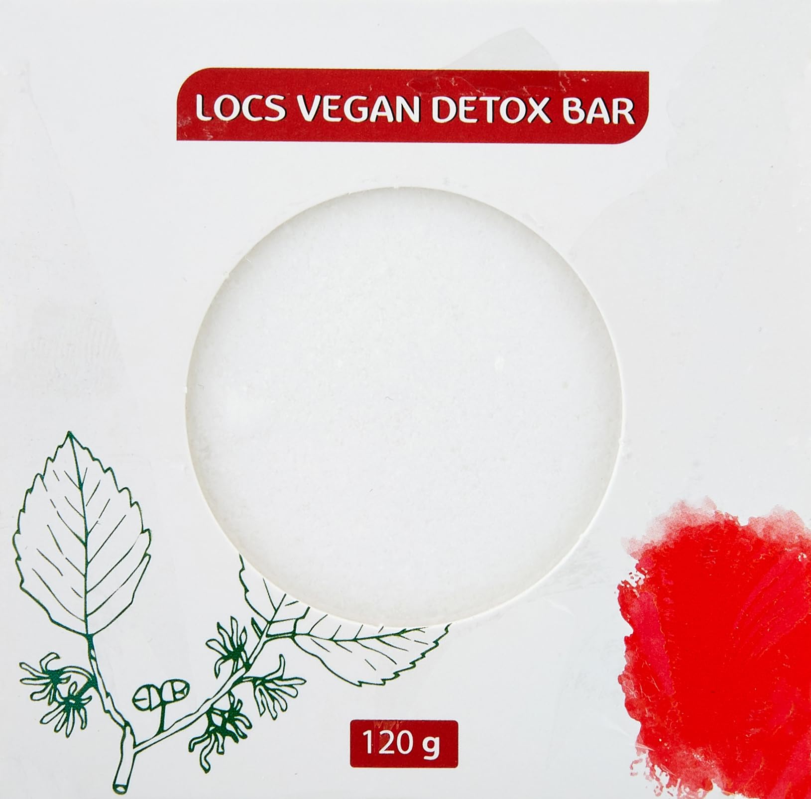 Ingredient closeup of Made For Locs Detox Bar highlighting natural botanicals