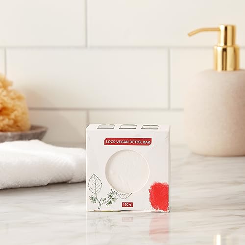 Moisture preservation after washing with Made For Locs Detox Bar