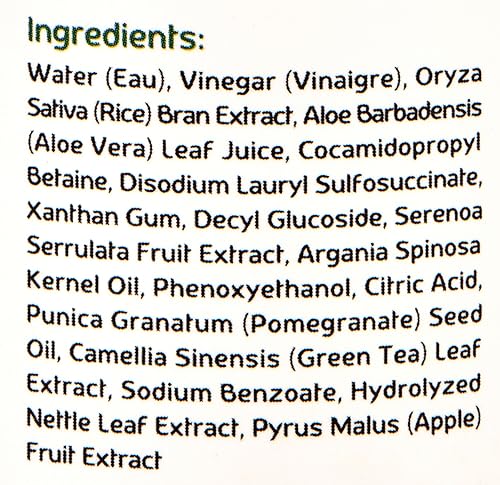 No-dilution use graphic for Made For Locs shampoo ready straight from bottle