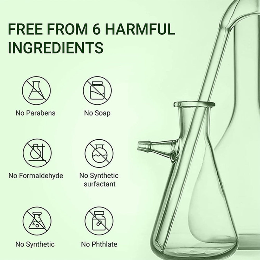 Madeca DERMA Botanic Cleansing Gel after wash, leaving refreshed, hydrated skin.
