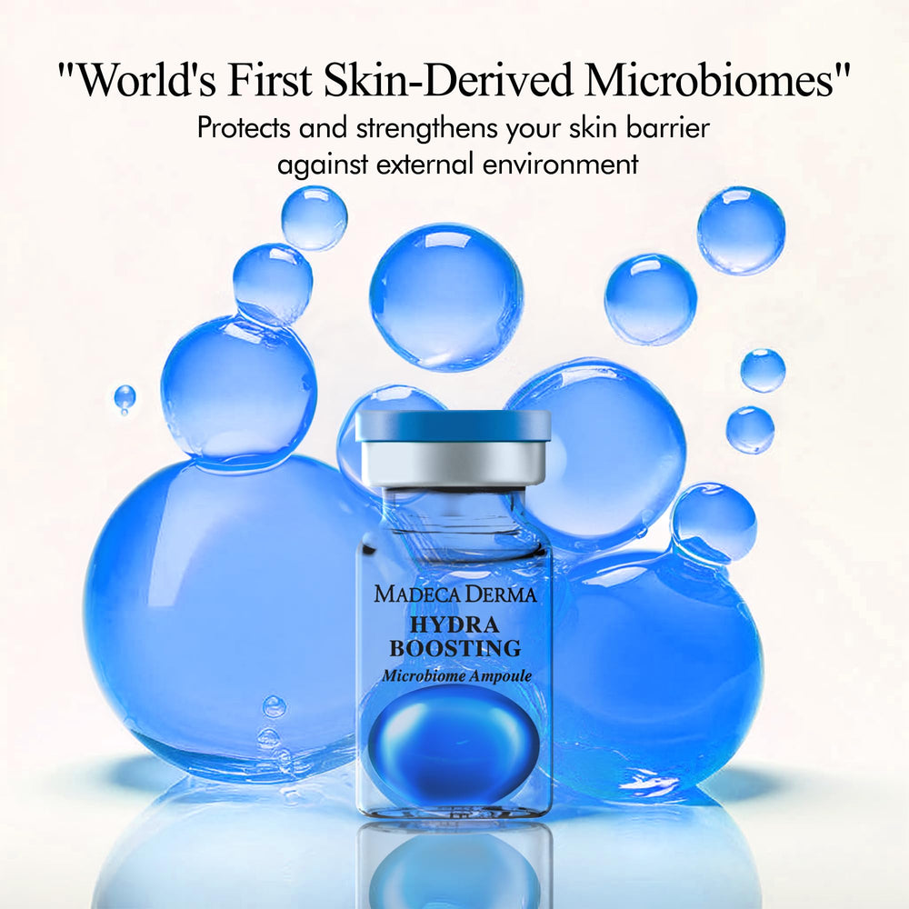 Madeca Derma Hydra Ampoule in hand demonstrates easy daily layering