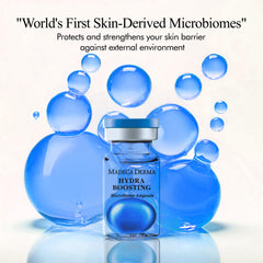 Madeca Derma Hydra Ampoule in hand demonstrates easy daily layering