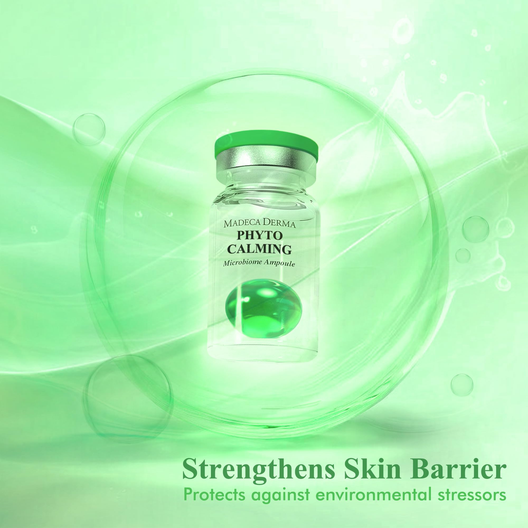Madeca Derma skin barrier illustration showing strengthened protection against environmental stress