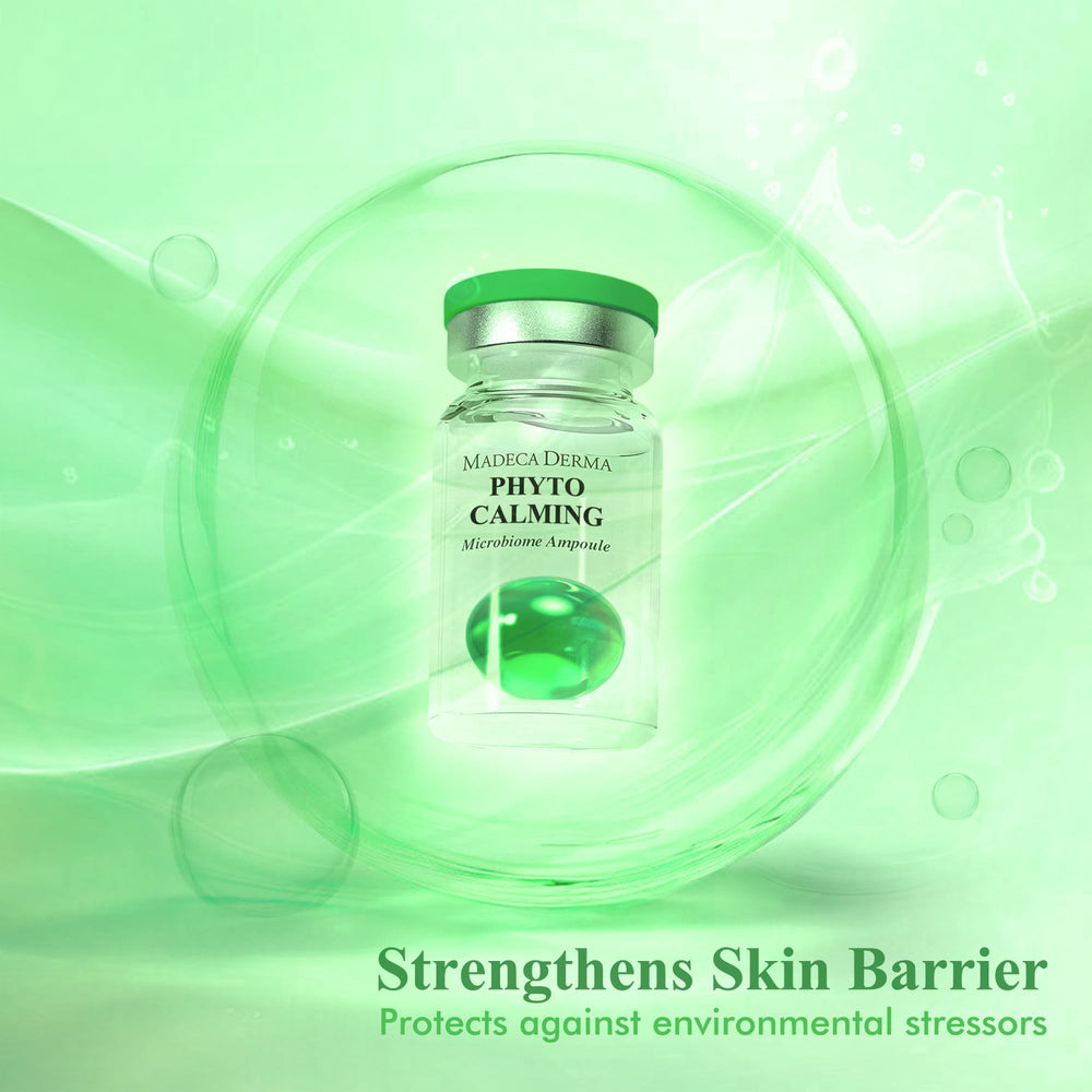 Madeca Derma skin barrier illustration showing strengthened protection against environmental stress