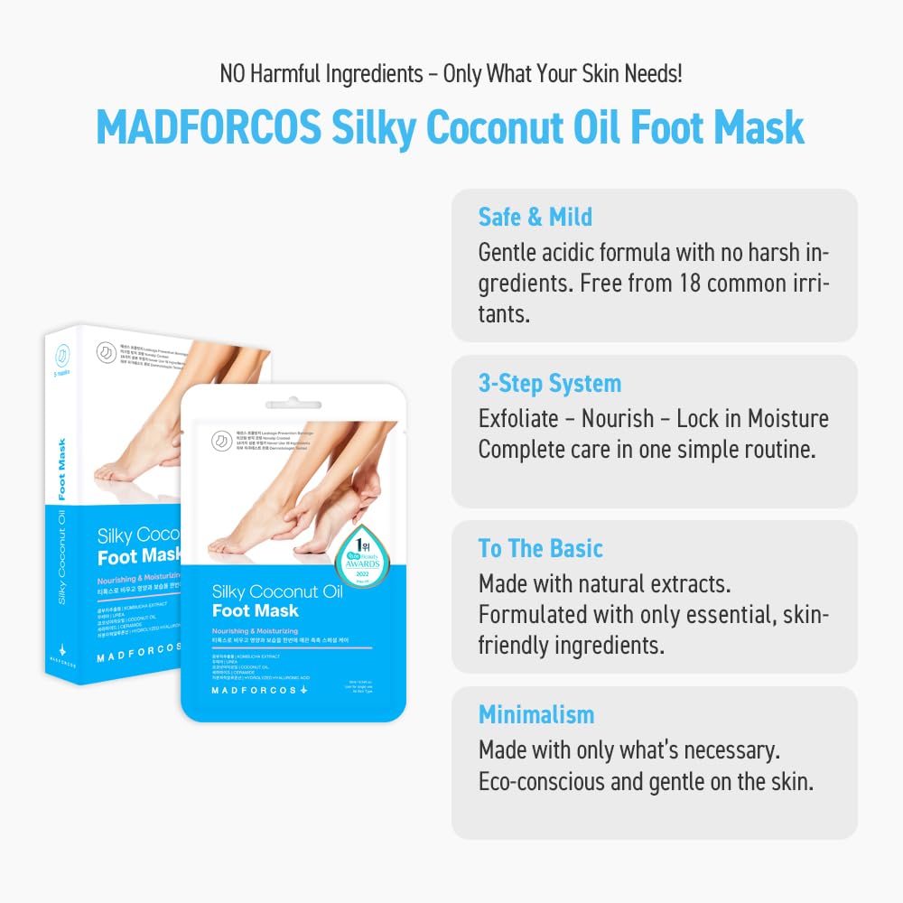 MADFORCOS booties worn for comfortable, leak-free foot care