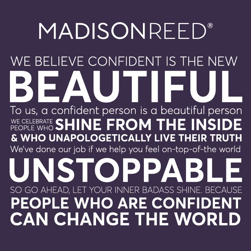 Argan oil aroma note on Madison Reed conditioner packaging
