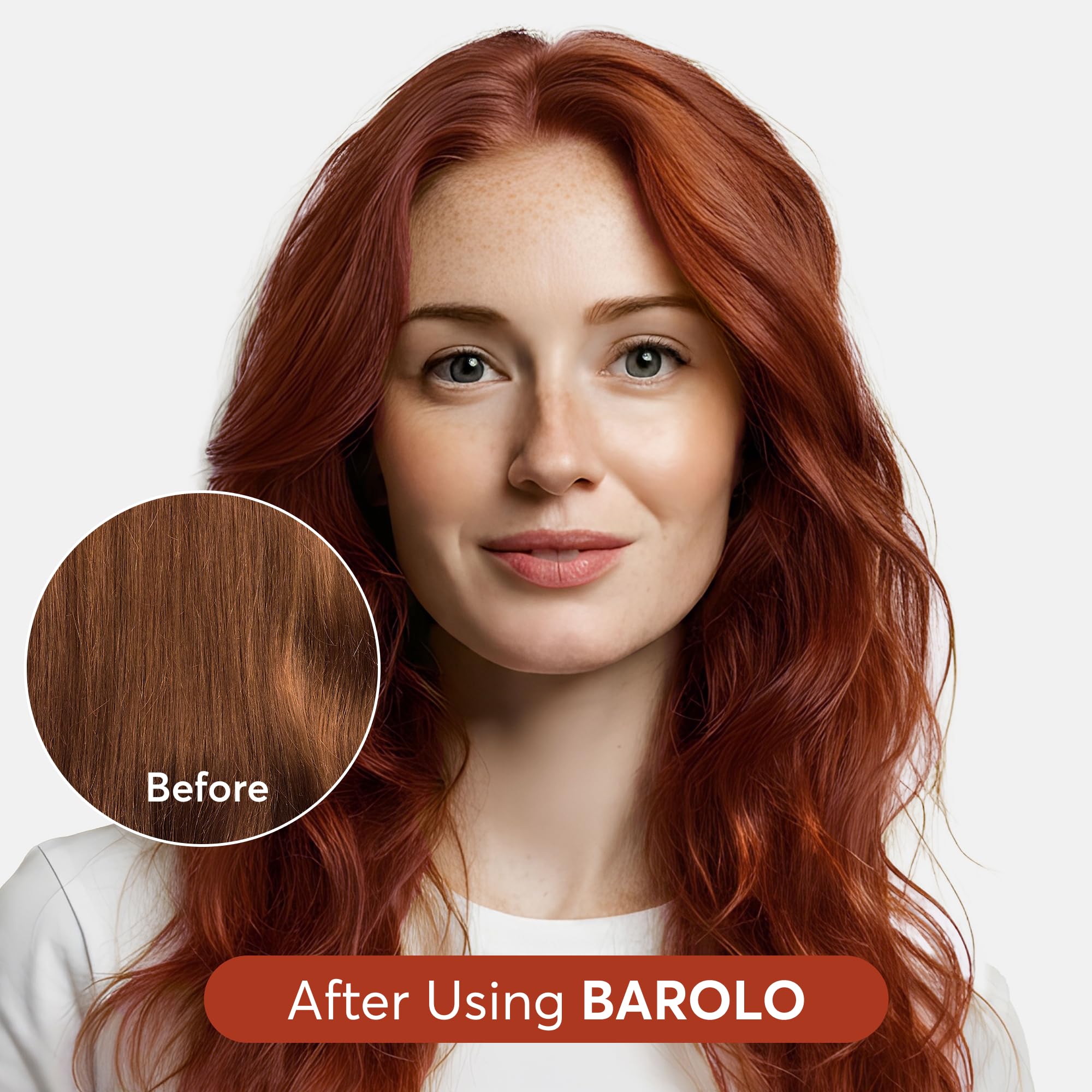 Madison Reed Color Reviving Gloss Barolo sample on ends for conditioning.