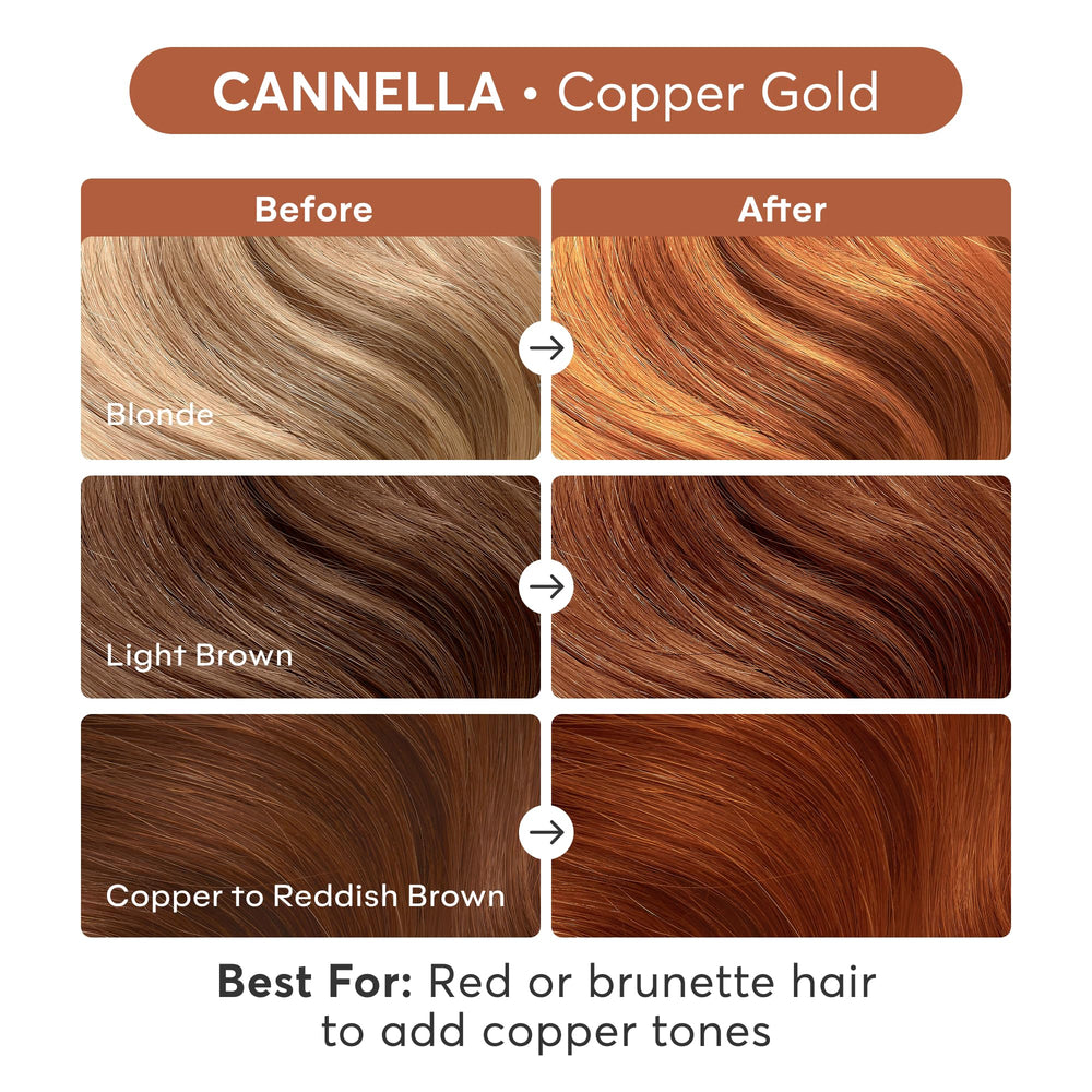 Argan oil and keratin boost softness and gloss.