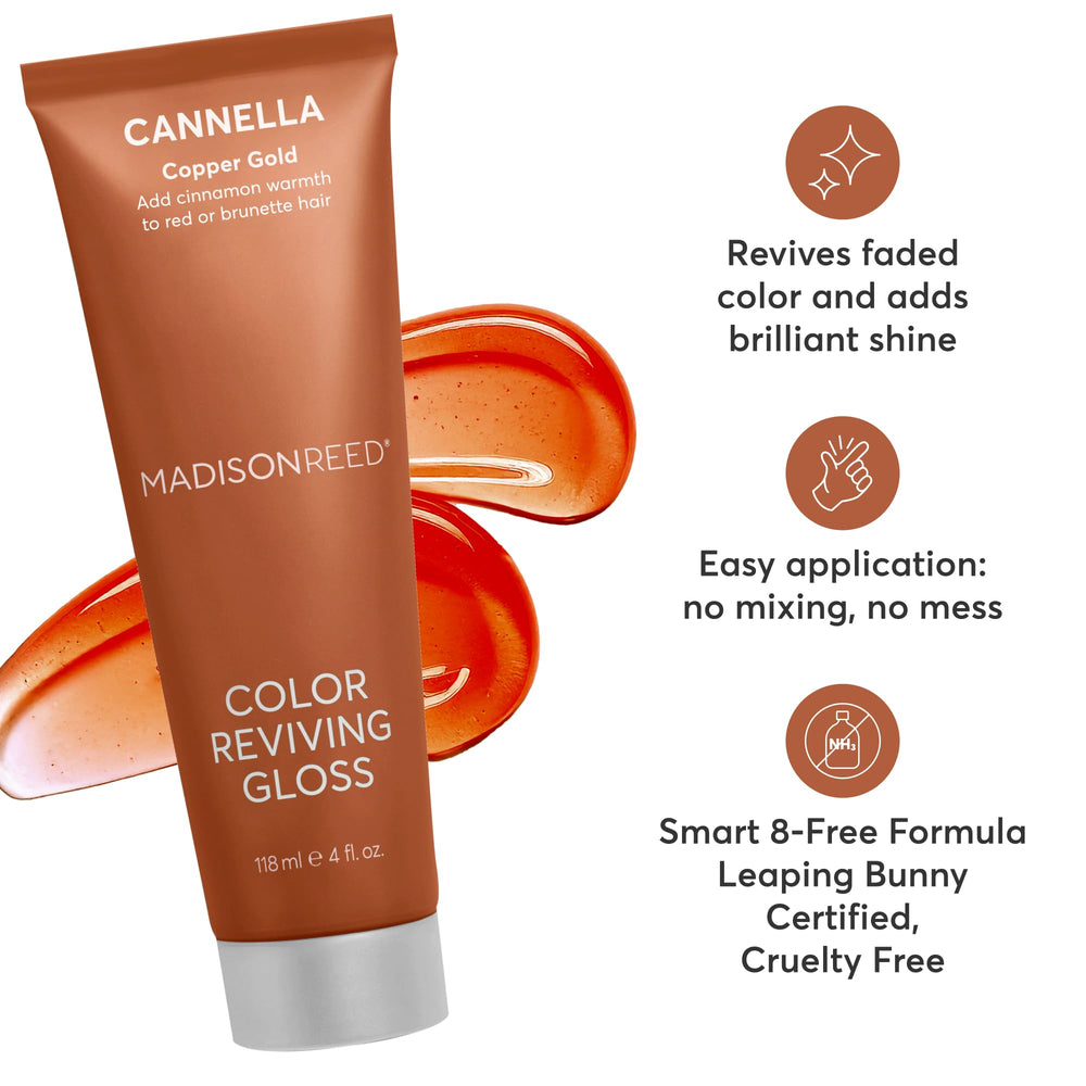 Color swatch showing Cannella copper-gold tones.