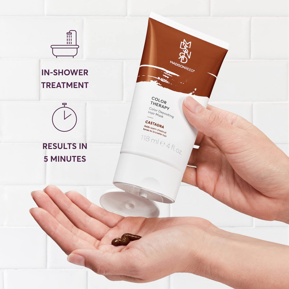 Madison Reed Color Therapy Castagna – Color Depositing Hair Mask & Dee ...