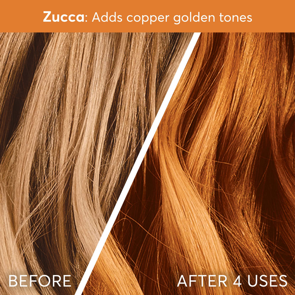 Madison Reed Color Therapy Zucca brunette tone enhancement for richer warmth.